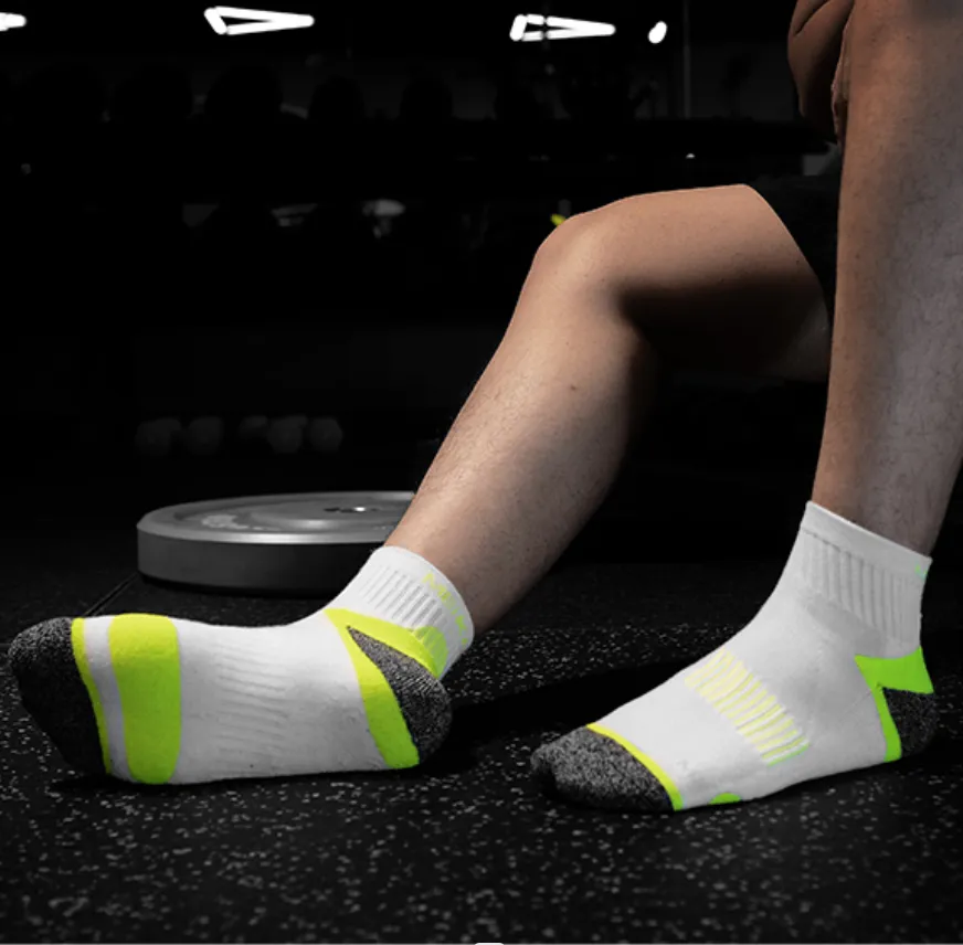 3-Pack Short Terry Sport Socks for Men