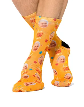 Balloons Best Dad Socks