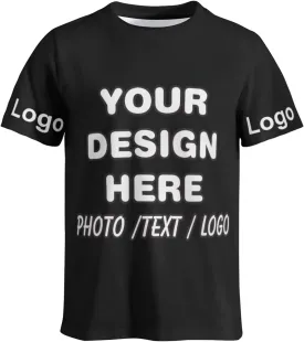 Custom T Shirts with Your Text Photo Logo Custom Shirt Personalized Custom t Shirts Design Your Own Front/Back Print