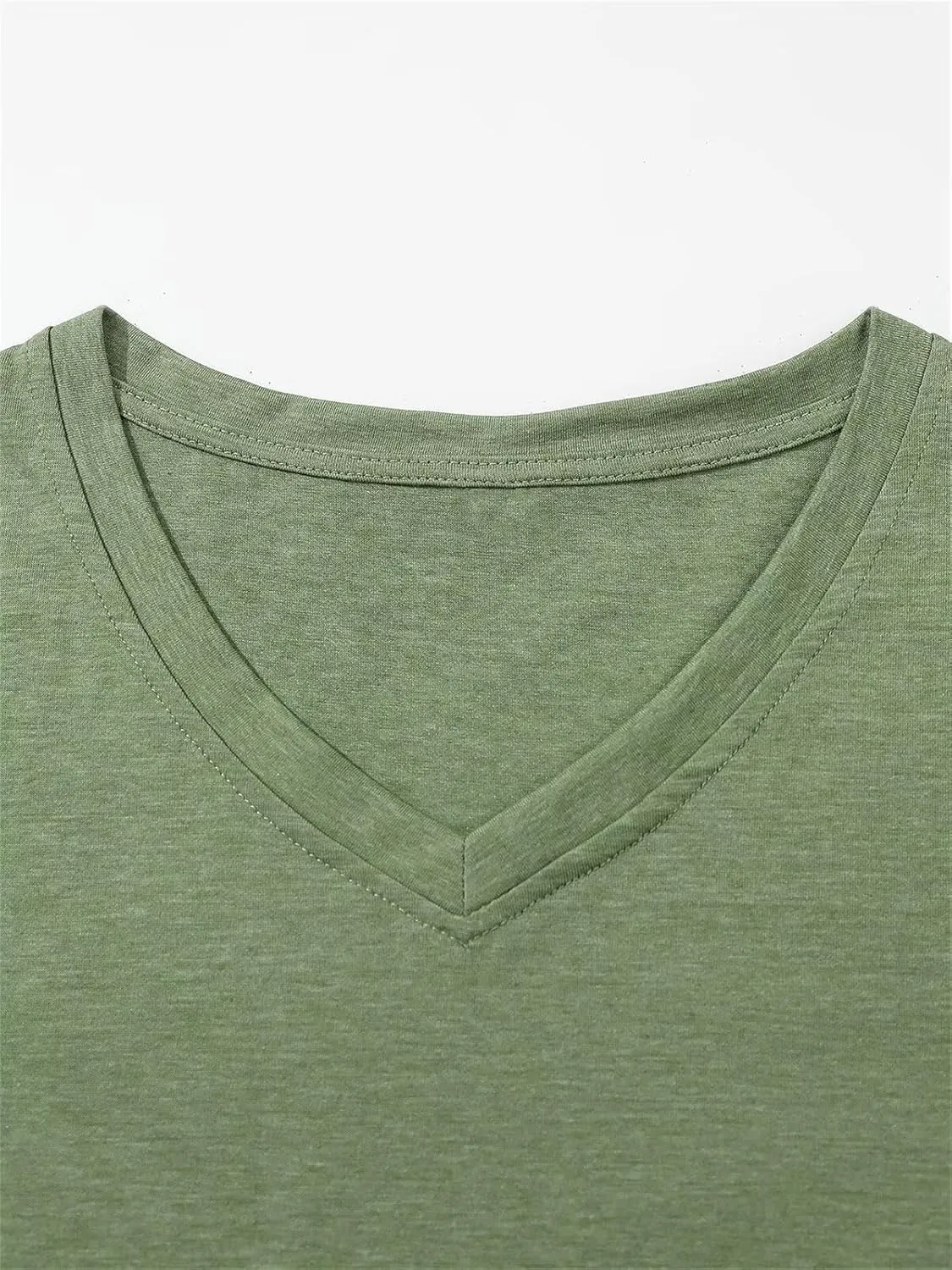 Custom T Shirts Women Customized Design Your Own V Neck Tshirts Personalized Text/Image/Logo/Photo Printed T-Shirts