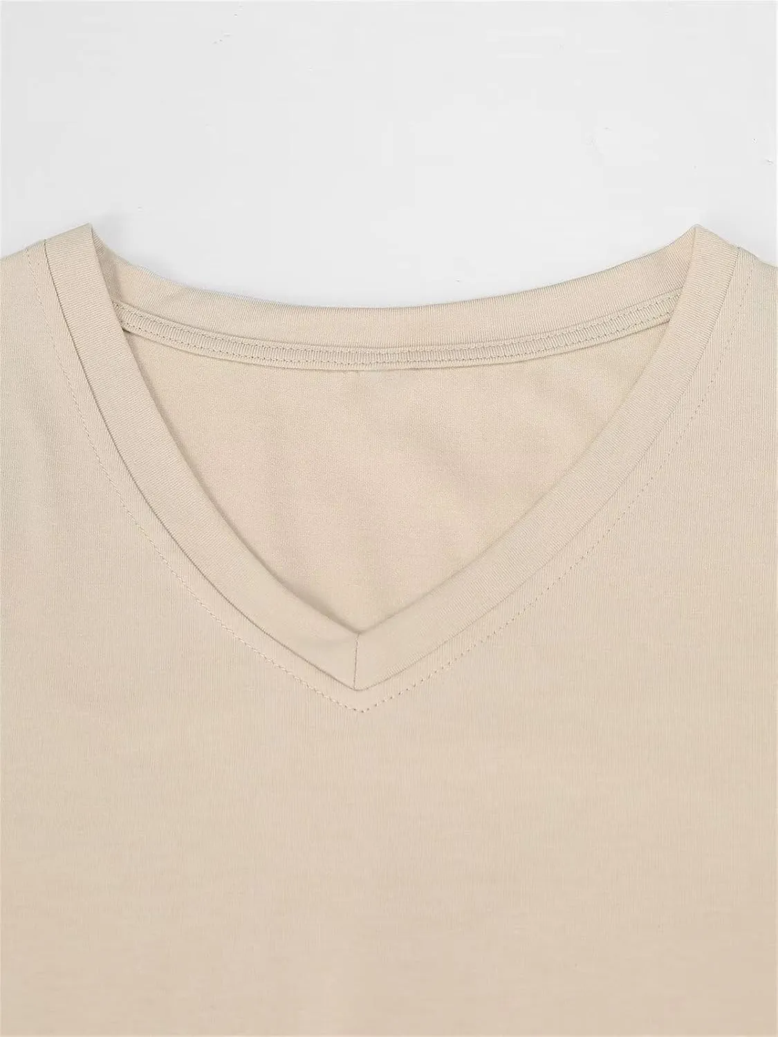 Custom T Shirts Women Customized Design Your Own V Neck Tshirts Personalized Text/Image/Logo/Photo Printed T-Shirts