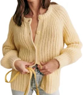 KEOMUD Women's Long Sleeve Cardigan Sweaters 2025 Spring Casual Crewneck Button Down Chunky Knit Cardigans
