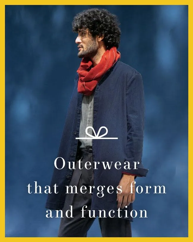 Outerwear that merges form and function