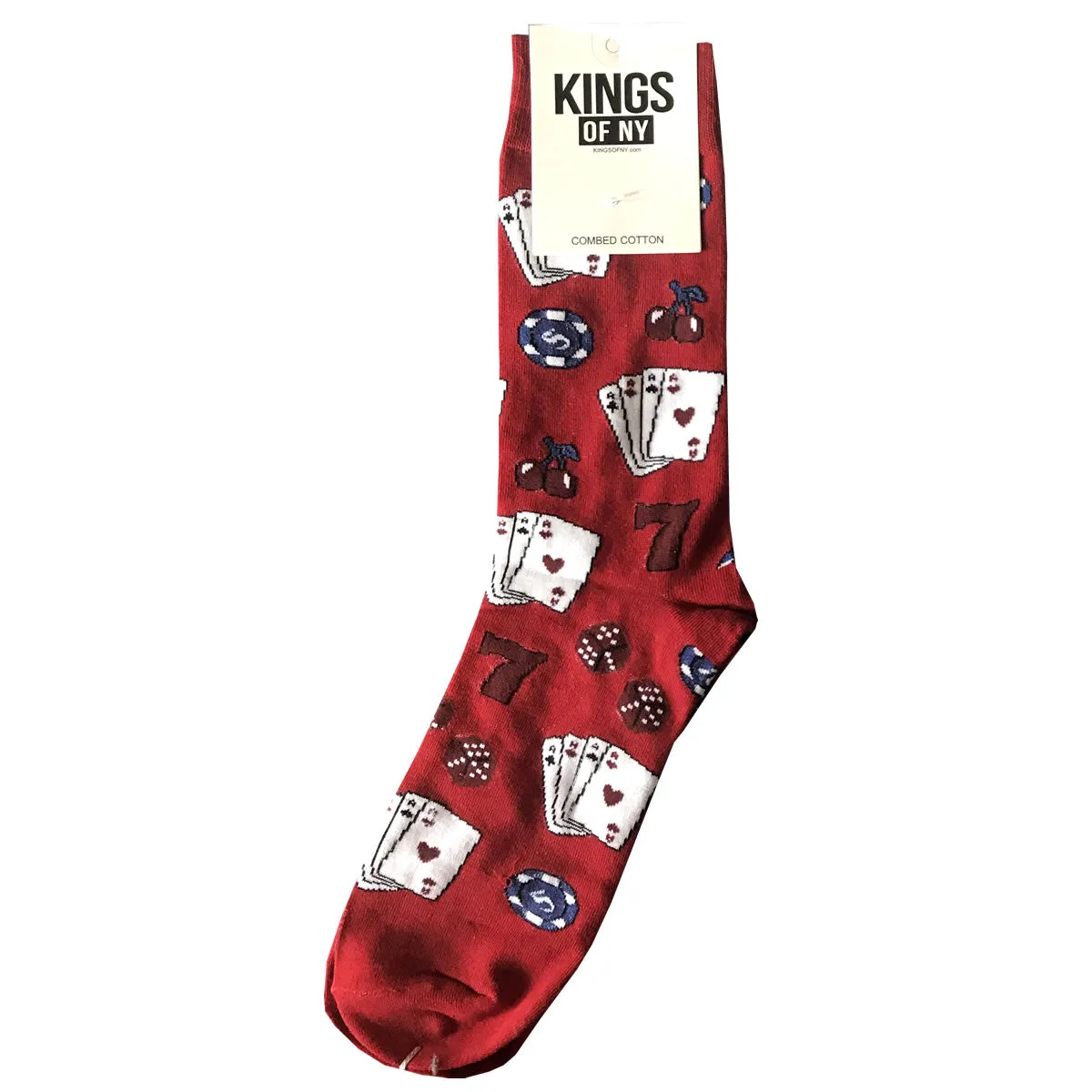 Slot Machine Las Vegas Mens Socks