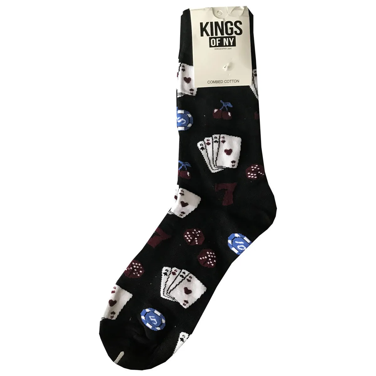Slot Machine Las Vegas Mens Socks