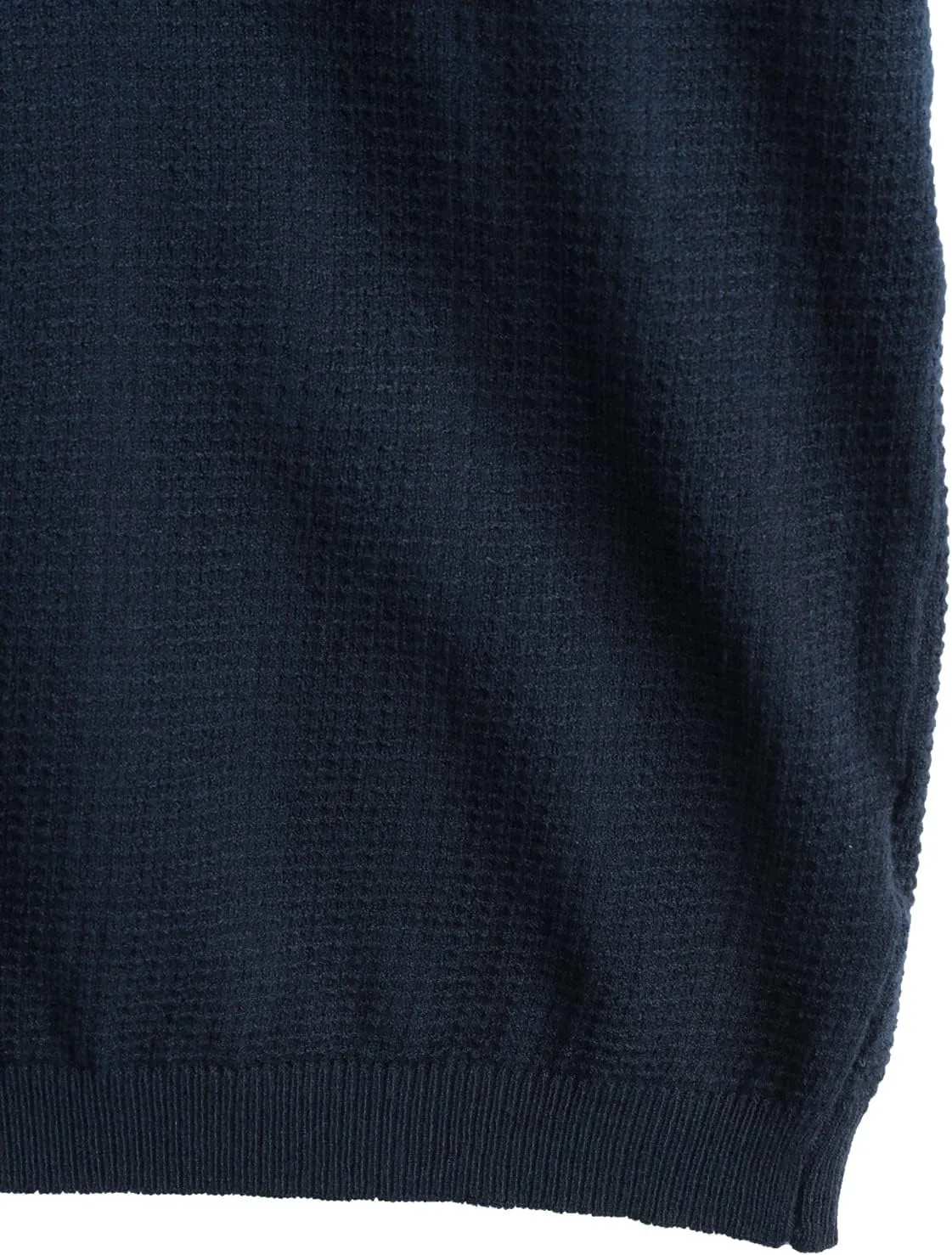 VATPAVE Mens Knit Polo Shirts Casual Short Sleeve Classic Ribbed Golf Shirt